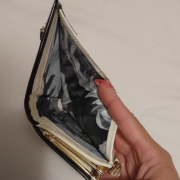 New Ted Baker Glossy Black Wallet - Picture 4 of 5